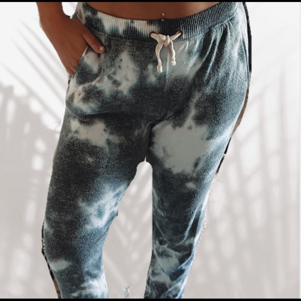 Tie dye sweat pants
